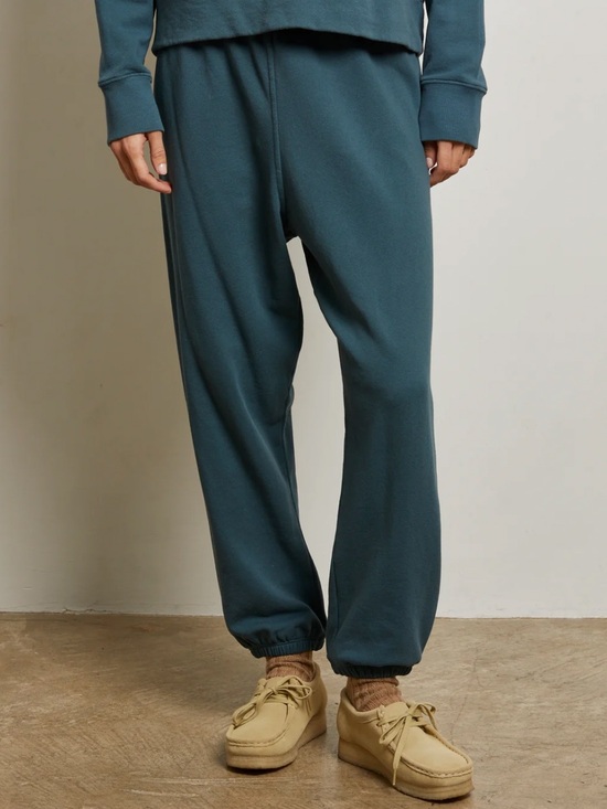 perfectwhitetee Pants - Perfectwhitetee Johnny sweatpant M cotton french terry elevated basic timeless